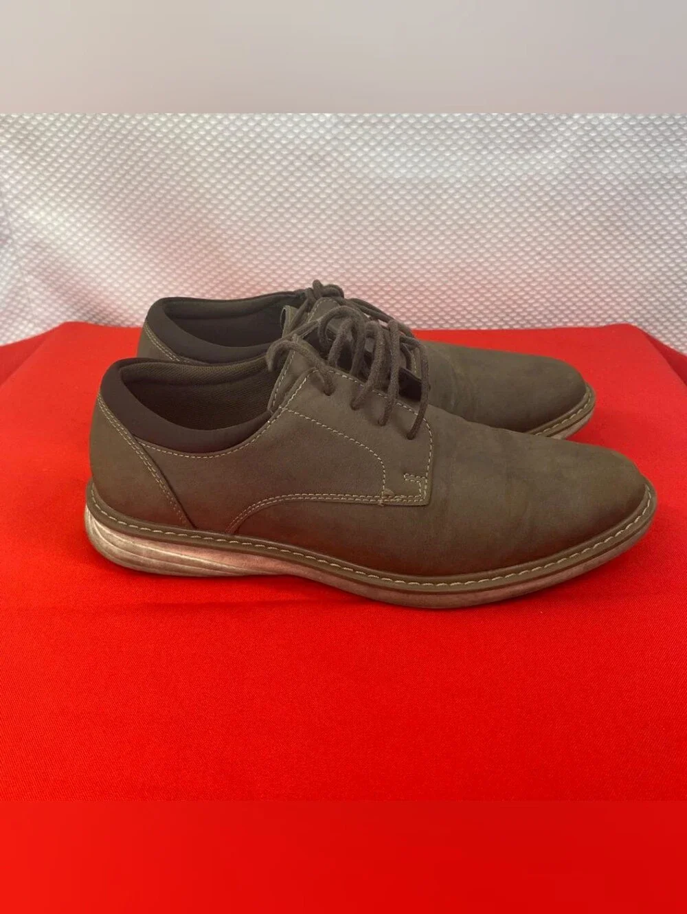 Dockers Easedale Men's Dress Casual Plain Toe Oxford Shoes Brown Size 8